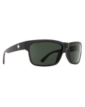 The Spy Frazier Polarised Sunglasses in Black & Happy Grey Green