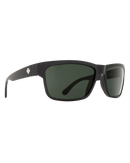 The Spy Frazier Polarised Sunglasses in Black & Happy Grey Green