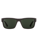 The Spy Frazier Polarised Sunglasses in Black & Happy Grey Green