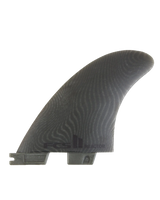 The FCS FCS II Reactor Neo Glass Medium Tri Fins in Ash