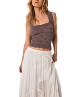 Love Letter Cami Top in Precious Wine