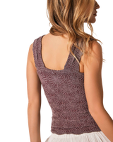 Love Letter Cami Top in Precious Wine