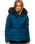 The Superdry Womens Glacier Biker Jacket in Teal