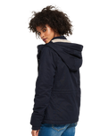 The Superdry Womens Boxy Snorkle Parker in Super Dark Navy