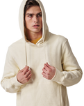 The Globe Mens Burly Hoodie in Bleach Free