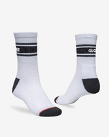 The Globe Mens Triple Stripe Crew Socks (5 Pack) in Assorted