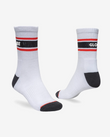 The Globe Mens Triple Stripe Crew Socks (5 Pack) in Assorted