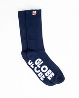 Woven Logo Hi Crew Socks (5 Pack) in Assorted