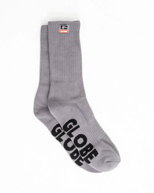 Woven Logo Hi Crew Socks (5 Pack) in Assorted