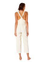 The Rip Curl Womens Summer Palm Jumpsuit in Off White