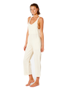 The Rip Curl Womens Summer Palm Jumpsuit in Off White