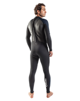 The Gul Mens G-Force 3/2mm Back Zip Wetsuit in Black & Navy