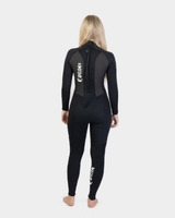 Womens G-Force 3/2mm Back Zip Wetsuit in Black