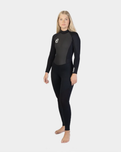 Womens G-Force 3/2mm Back Zip Wetsuit in Black