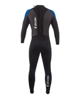 The Gul Boys G-Force 3/2mm Back Zip Wetsuit in Black & Zafir