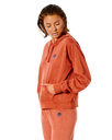 The Rip Curl Womens Surfers Hoodie in Rhubarb