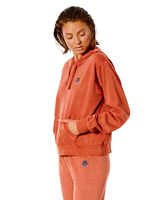 The Rip Curl Womens Surfers Hoodie in Rhubarb