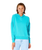 The Rip Curl Womens Summer Breeze Hoodie in Baltic Teal