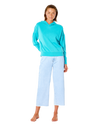 The Rip Curl Womens Summer Breeze Hoodie in Baltic Teal