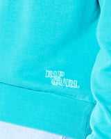 The Rip Curl Womens Summer Breeze Hoodie in Baltic Teal