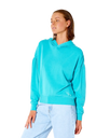 The Rip Curl Womens Summer Breeze Hoodie in Baltic Teal