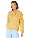 The Rip Curl Womens Icons Of Surf Hoodie in Gold