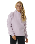 The Rip Curl Womens Premium Surf Hoodie in Lilac