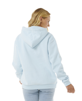 The Rip Curl Womens Premium Surf Hoodie in Light Blue