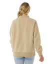 The Rip Curl Womens Premium Surf Sweatshirt in Taupe