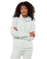 The Rip Curl Womens Cosy II Roll Neck Sweatshirt in Mint Marble