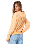 The Rip Curl Womens Re Entry Hoodie in Light Peach