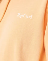 The Rip Curl Womens Re Entry Hoodie in Light Peach