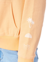 The Rip Curl Womens Re Entry Hoodie in Light Peach