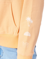 The Rip Curl Womens Re Entry Hoodie in Light Peach