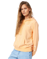 The Rip Curl Womens Re Entry Hoodie in Light Peach