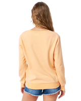 The Rip Curl Womens Womens Re-Entry Sweatshirt in Light Peach