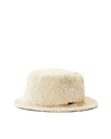 The Rip Curl Womens Teddy Bucket Hat in Beige