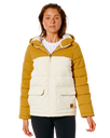 The Rip Curl Womens Anti Series Ridge Jacket in Tan