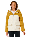 The Rip Curl Womens Anti Series Ridge Jacket in Tan