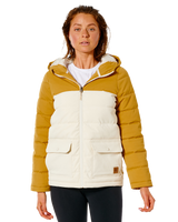 The Rip Curl Womens Anti Series Ridge Jacket in Tan