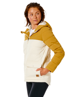 The Rip Curl Womens Anti Series Ridge Jacket in Tan