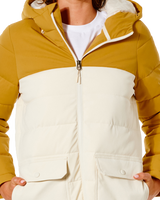 The Rip Curl Womens Anti Series Ridge Jacket in Tan