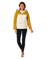 The Rip Curl Womens Anti Series Ridge Jacket in Tan