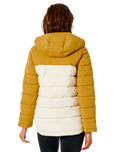 The Rip Curl Womens Anti Series Ridge Jacket in Tan