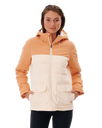 The Rip Curl Womens Anti Series Ridge II Jacket in Clay