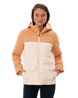 The Rip Curl Womens Anti Series Ridge II Jacket in Clay