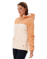 The Rip Curl Womens Anti Series Ridge II Jacket in Clay