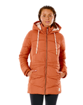 The Rip Curl Womens Anti Series Saltwater Culture Jacket in Rhubarb