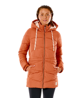 The Rip Curl Womens Anti Series Saltwater Culture Jacket in Rhubarb