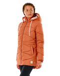 The Rip Curl Womens Anti Series Saltwater Culture Jacket in Rhubarb